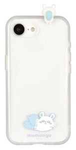 ちいかわ フレーム IIIIfit Clear iPhone16e対応ケース モモンガ CK-70D