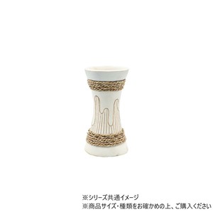 マンゴーウッド フラワーベース ホワイトA 10724890103