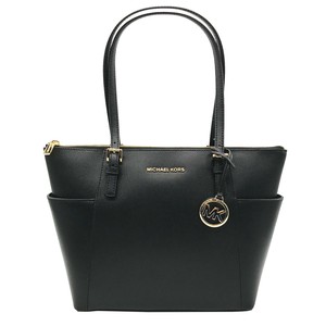 マイケルコース トートバッグ MICHAEL KORS 30F2GTTT8L 001 ブラック JET SET ITEM ZIP TOTE