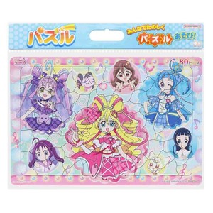 【知育玩具】キミとアイドルプリキュア パズル80P A柄