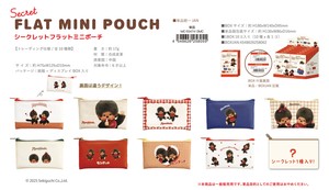 Pouch Monchhichi Secret Flat Mini Pouche