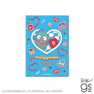 ハンギョドン40周年 ダイカットステッカー アート02 サンリオ 期間限定 記念 キャラクター グッズ HG40-014