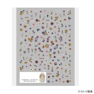 TSUMEKIRA(ツメキラ) ネイルシール flower decoration dark NN-FDE-002