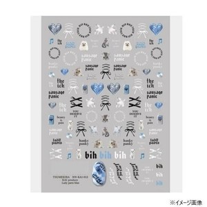 TSUMEKIRA(ツメキラ) ネイルシール KAI produce Lady parts blue NN-KAI-012