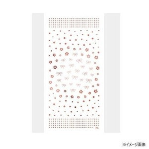TSUMEKIRA(ツメキラ) ネイルシール(ジェル専用) いっちょこプロデュース ドットフラワー&リボン