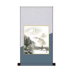 色紙掛・色紙セット 伊藤渓山 厳岳霊峰 31×57cm FU2HEM-025