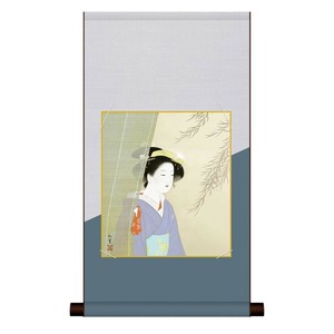 色紙掛・色紙セット 上村松園 涼風 31×57cm NS2HEM-025