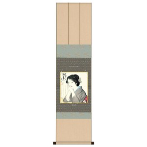 色紙掛・色紙セット 竹内栖鳳 朝の光へ 31×125cm NY2KIC-001