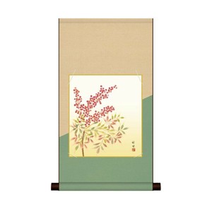 色紙掛・色紙セット 田村竹世  南天 31×57cm KF2HEM-026