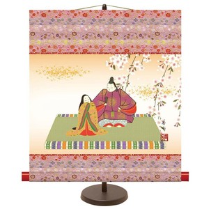 和風モダン掛 伊藤香旬 吉祥雛 44.5×50cm KM2F8-015