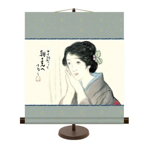 和風モダン掛 竹久夢二 朝の光へ 44.5×50cm KM2G8-031