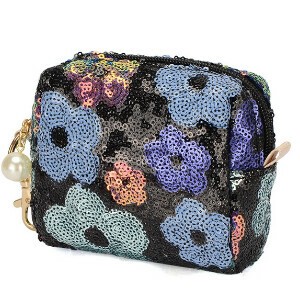 Bag Sparkle Floral Pattern Mini Pouche [2025 NEW]