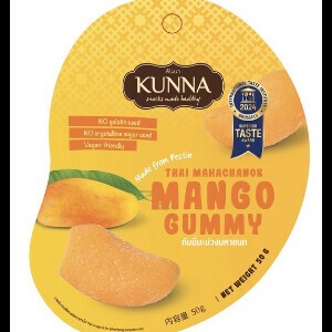 マンゴーグミ50g　ゼラチン不使用、香料不使用