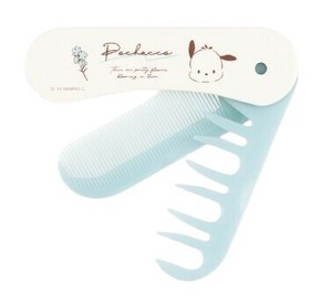 Sanrio T'S FACTORY Comb/Hair Brush Flower Pochacco