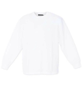 MC.S.P ビッグサイズ ワッフルクルーネック長袖Tシャツ
