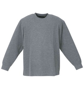 MC.S.P ビッグサイズ ワッフルクルーネック長袖Tシャツ
