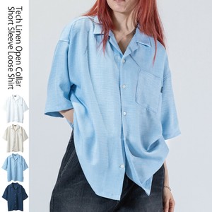 Button Shirt Short Sleeve Shirt Loose Size