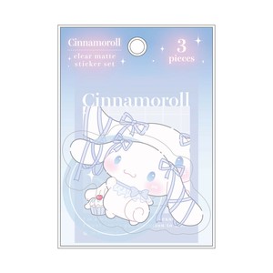 Sanrio Stickers Cinnamoroll Clear