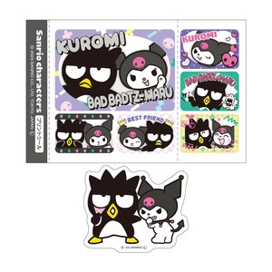 Sanrio Stickers Bad Badtz-maru KUROMI