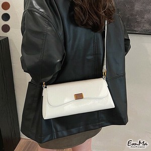 ワンショルダーバッグ PU レトロカジュアル 横長  脇下バッグ 【2025SS】 WU1460