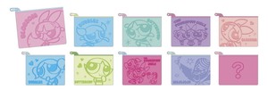 【先行受注】パワーパフガールズ　シークレットエンボスクリアポーチ　10個入BOX