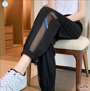 スポーツパンツ メッシュ シアー クロップドパンツ カジュアル 夏  【2025SS】EH1745