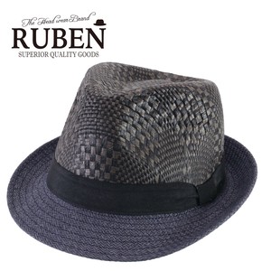 【2025新作】ルーベン(RUBEN)  ツートンペーパーハット 春夏