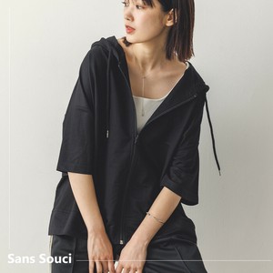 【再入荷】接触冷感オーバーサイズジップパーカー