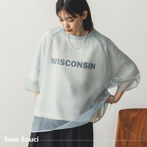 T-shirt Cardboard knit 5/10 length