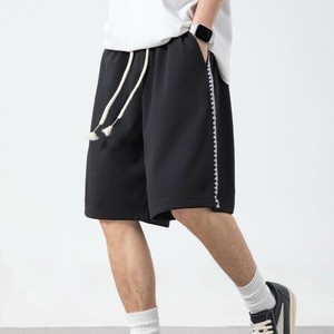 P21130メンズ ワイド ボトムズ ショートパンツ カジュアル 2025新作春夏 ハーフパンツ 五分