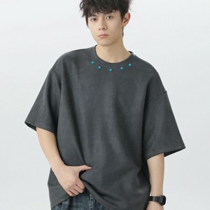P21133メンズ  ファッション 半袖 Tシャツ カジュアル 2025春夏新作 快適な着心地 韓国風 ゆるい レトロ