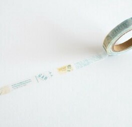 YOHAKU Washi Tape 7mm Made in Japan