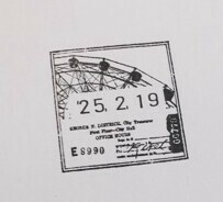 YOHAKU Stamp Date stamp Nostalgia