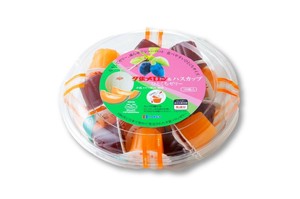 【北辰フーズ】【直送商品】夕張メロン＆ハスカップひとくちゼリー　18個