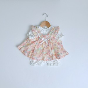 Babies Clothing Floral Pattern 100% Cotton Polka Dot Made in Japan