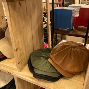 Flat Cap Brown black Cotton 3-colors