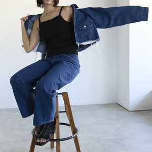 【2025SS新作入荷】Denim Cropped Jacket　デニムクロップドジャケット