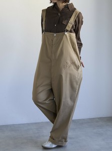 【2025SS新作入荷】Embroidered Overalls　刺繍オーバーオール