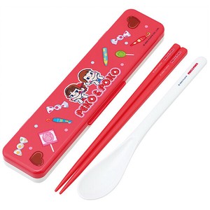 【公式】 抗菌 音のならないコンビセット 箸18cm 【PEKO&POKO おかし】 スケーター