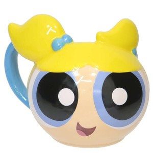 【マグカップ】パワーパフガールズ フェイスマグ バブルス