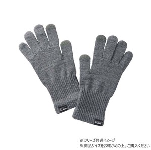PUROMONTE　プロモンテ　メリノウールアンダーグローブ　M　グレー　GI010U