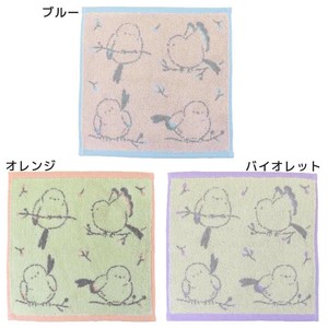 【ハンドタオル】ナチューラファブリカ タオルチーフ エナガ アニマル