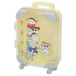 【卓上収納】クレヨンしんちゃん プチキャリーケース2 イエロー