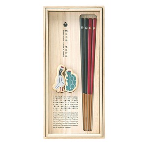 【2025秋冬新作予約販売】鶴亀／夫婦箸&箸置きセット