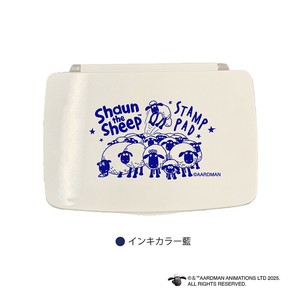 【数量限定商品】ひつじのショーン スタンプパッド 藍