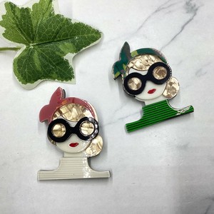 Brooch Hair Band Acrylic Brooch