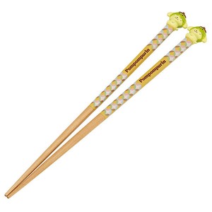 【公式】 マスコット付塗箸 21cm 【干支箸 ポムポムプリン 巳】 スケーター
