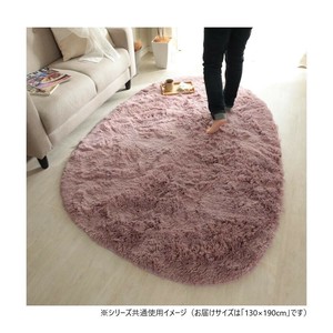グラムスタイル シフォン 異形  PU オールドローズ 130x190cm 「GSCD312200」
