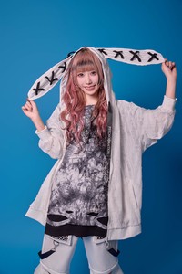 Hoodie "Harajuku Style" Zip Hoodie