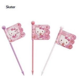 便当装饰叉 Hello Kitty凯蒂猫 便当装饰叉 Skater 9只